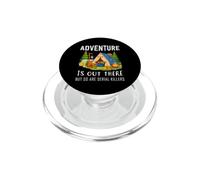 Adventure Is Out There But So Are Serial Killers Van Camp PopSockets PopGrip for MagSafe