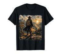 Adventure is Out There Vintage Explorer Graphic T-Shirt