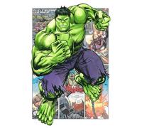 Adventure Island Comics Superhero Hulk Film Movie Poster Picture Wall Art Print Photo A4
