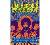 Adventure Island MCR Retro Vintage Old Rock Music Poster Jimi Hendrix Experience Joshua Light Show Picture Wall Art Decor A4