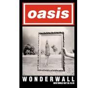 Adventure Island MCR Retro Vintage Old Rock Music Poster Oasis Wonderwall Picture Wall Art Decor A4