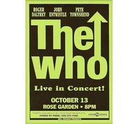 Adventure Island MCR Retro Vintage Old Rock Music Poster The Who Picture Wall Art Decor A4