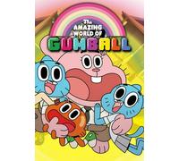 Adventure Island MCR The Amazing World Gumball Game Poster Art Fantasy Wall Decor Poster A4