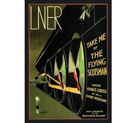 Adventure Island MCR Vintage Old Travel & Railway Retro LNER Take Me By The Flying Scotsman Holyday World Cities Posters Wall Art Prints A4