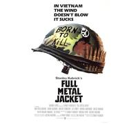 Adventure Island MCR Vintage Retro Old Movie Film Poster Full Metal Jacket Born to Kill Picture Wall Art Print Photo A4