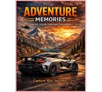 Adventure Journal for Car Lovers: Drive Your Dreams Notebook: Luxury Travel Diary with Supercar Vibes for Road Trips, Memories & Daily Writing