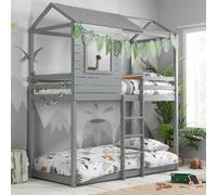 Adventure Kids Grey Wood Bunk Bed