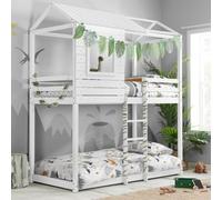 Adventure Kids White Wood Bunk Bed