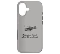 Adventure Line: The Journey Begins Where The Road Ends. Case for iPhone 17