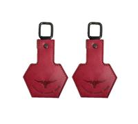 Adventure Magnetic Hat Clip, Handcrafted Cowboy Hats Clips, Rugged Smooth Surface Without Damaging The Item for Securely Holding Hats,Caps,and Accessories on Bags (Red)