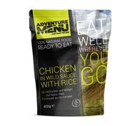 Adventure Menu - Chicken in Wild Sauce and Rice | 400 g | Gourment Meal for on the Go & Home