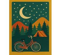 Adventure Nights Notebook - 8.5" x 11", 110 Pages: A Journal for Nature Lovers, Dreamers, and Outdoor Explorers | Designed for travelers, students, ... writers, hikers, campers, and dream chasers