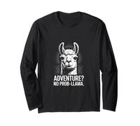 Adventure No Probllama Llama Long Sleeve T-Shirt