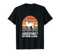 Adventure No Probllama Llama T-Shirt