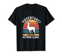 Adventure No Probllama Llama T-Shirt