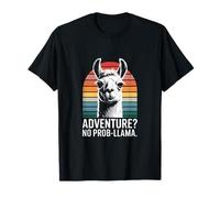 Adventure No Probllama Llama T-Shirt