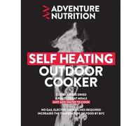 Adventure Nutrition Flameless Multi Use Outdoor Cooker for Freeze Dried & MRE Ready to Eat meals Easy to use just add water