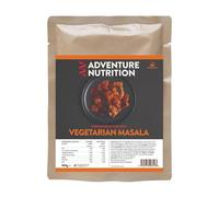 Adventure Nutrition Vegetarian Masala 300g MRE - Ready-to-Eat Meal, High-Protein Vegan-Friendly Indian Curry, Lightweight & Portable for Camping, Hiking, and Emergency Supplies