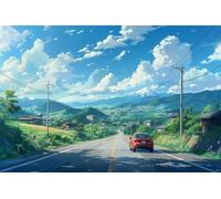 Adventure On The Open Road Funny Jigsaw Perfect for Brain Puzzle Lovers Vibrant Illustrations and Quality Piece Great Gift Idea Wooden Puzzles_500pcs