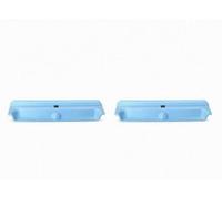 ADVENTURE OUTDOOR SUPPLIES Large Fridge Shelf Clip 2 Pack for Thetford - Replacement Top Shelf Retainer, Durable Plastic, 13.5cm x 2cm x 2.5cm - Caravan & Motorhome Fridge Spare
