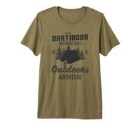 Adventure Outdoors Dartmoor National Park Devon UK Parks Premium T-Shirt