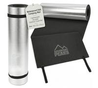 ADVENTURE PEAKS Camping Mat Water Resistant - EVA Foam Exercise Mat Extra Thick 0.6 CM Lightweight -Yoga Mats with Elastic Straps Ideal for Exercise, Camping & Travelling