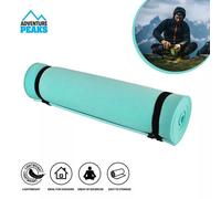 Adventure Peaks Foil Camping Mat Camp Roll Up Mat Soft Thick Yoga Mat Lightweight Eva Foam Mattress Festival Hiking Sleeping Exercises 180 X 50Cm