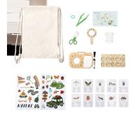 Adventure : Plant Discovery Equipment, Nature Exploration Game | Educational Tools For Microscope, Wood And ABS Construction, Learning Equipment