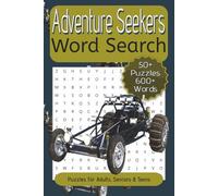 Adventure Seekers Word Search: Word Searches about Adventure, Outdoor Activities, Leisure Destinations and More. | 6x9 Inch, 110 Pages | Puzzles For Adults, Seniors And Teens.