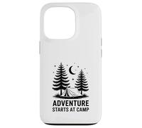 Adventure Starts at Camp Wilderness Camping Case for iPhone 13 Pro