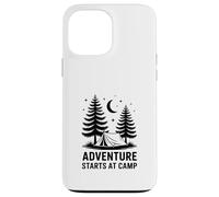 Adventure Starts at Camp Wilderness Camping Case for iPhone 13 Pro Max