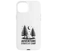 Adventure Starts at Camp Wilderness Camping Case for iPhone 15 Plus