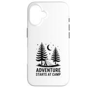 Adventure Starts at Camp Wilderness Camping Case for iPhone 16