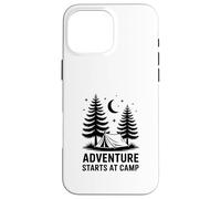 Adventure Starts at Camp Wilderness Camping Case for iPhone 16 Pro Max