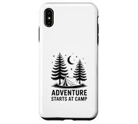 Adventure Starts at Camp Wilderness Camping Case for iPhone XS Max