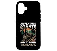 Adventure Starts At The Trailhead Journey Case for iPhone 16