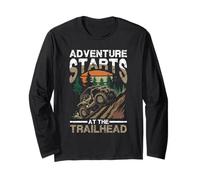 Adventure Starts At The Trailhead Journey Long Sleeve T-Shirt