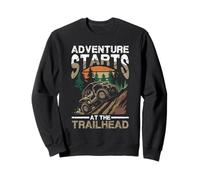 Adventure Starts At The Trailhead Journey Sweatshirt