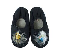 Adventure Time Boys Black Novelty 3D Multi-Character Mule Slippers - 12 UK Child