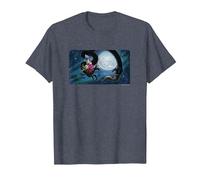 Adventure Time Fionna and Cake Card T-Shirt, Men, Heather Blue, 4X-Large