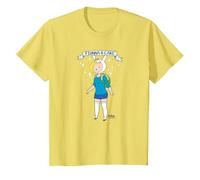 Adventure Time Fionna & Cake T-Shirt, Youth, Lemon Yellow, 2T