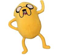 Adventure Time Jake the Dog Plush Toy - 37cm Yellow, Eco-Friendly Plush, Soft & Lovable Gift for Kids & Home Decor