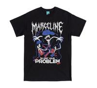 Adventure Time Marceline Just Your Problem Tour Black T Shirt with Back Print