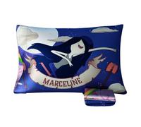 Adventure Time Marceline Princess Bubblegum Beauty Silky Satin Standard Reversible Pillowcase Cover 20x30 for Hair and Skin, (Officially Licensed Product) by Franco Collectibles