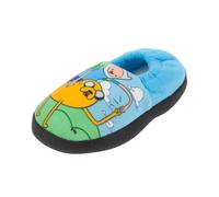 Adventure Time Men's Mule Slippers | Boys Blue | Official Merch | Size: 11 Adventure Time Blue 11