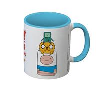 Adventure Time Trio Inner Two Tone Mug White/blue (One Size)