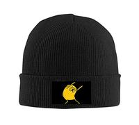 Adventure Time Unisex Winter Knit Cap Knitted Woolen Hat Cap Beanie Cap Black