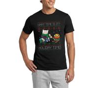 Adventure Time What Time is It. Holiday Time Men's T-Shirt