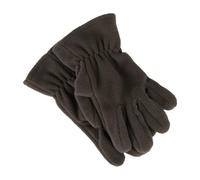 Adventure Togs Children Fleece Gloves for Boys and Girls Warm Winter Gloves for School Brown 7-9 Years