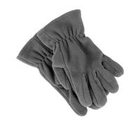 Adventure Togs Children Fleece Gloves for Boys and Girls, Warm Winter Gloves for School Grey 9-12 Years